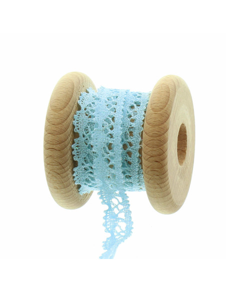 Merletto iridescente - Azzurro cielo
