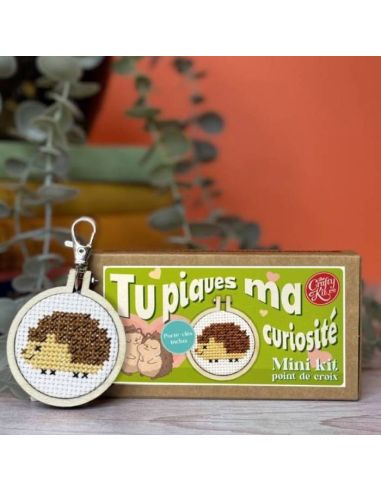 Mini kit ricamo a punto croce - Stuzzichi la mia curiosità