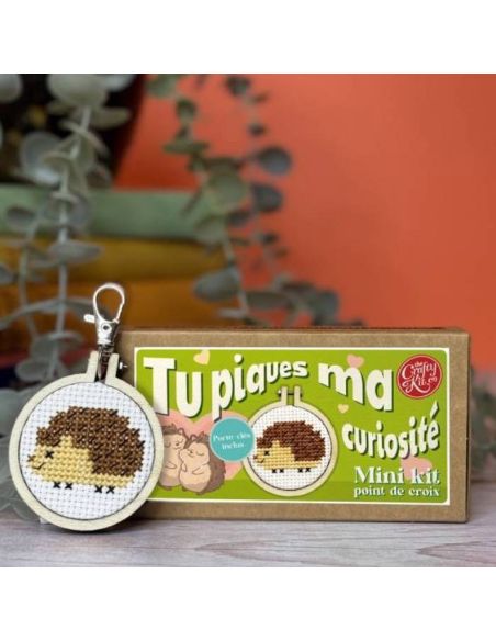 Mini kit ricamo a punto croce - Stuzzichi la mia curiosità