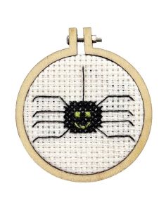 Mini kit ricamo a punto croce - Ragno della sera, speranza! 2