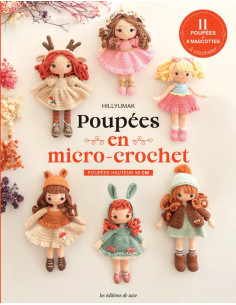Libro bambole in micro-uncinetto