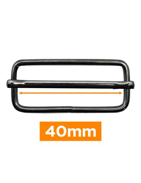 Fibbia scorrevole premium - Canne di fucile 40 mm