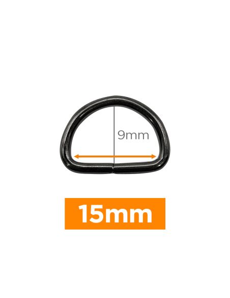 Anello a D premium - Canone da fucile 15 mm