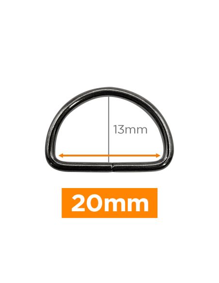 Anello a D premium - Canone da fucile 20 mm