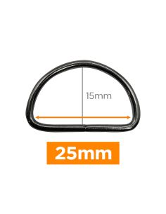 Anello a D premium - Canone da fucile 25 mm