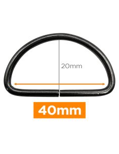 Anello a D premium - Canone da fucile 40 mm