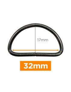 Anello a D premium - Canna di fucile 32 mm