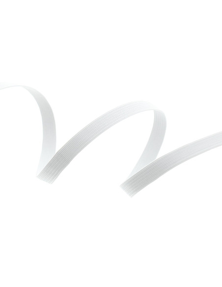 Trecce elastiche bianche