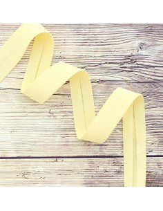 Nastro in cotone biologico - Giallo