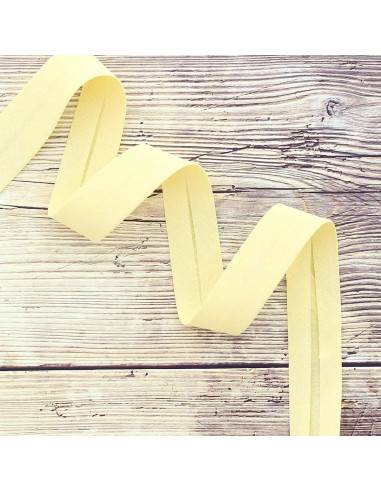 Nastro in cotone biologico - Giallo