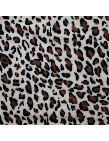 Tessuto coccoloso - Leopardo