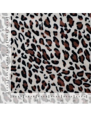 Tessuto coccoloso - Leopardo