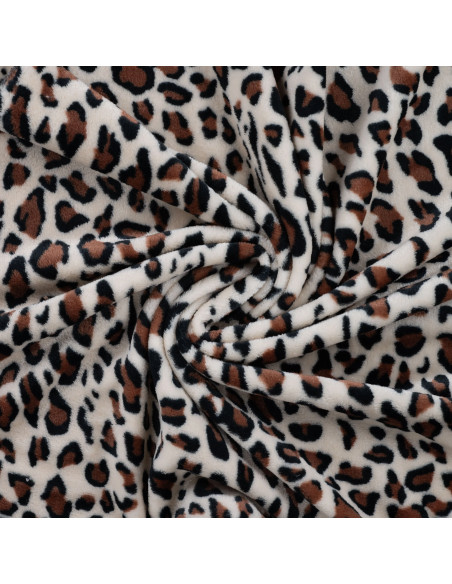 Tessuto coccoloso - Leopardo