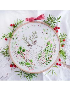 Kit ricamo Tamar Nahir-Yanai - Cervo di Natale