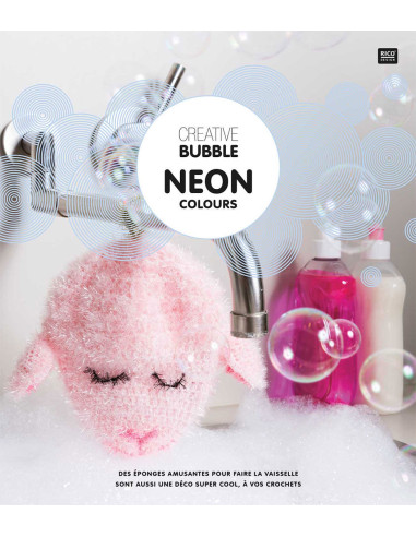 Libro creative bubble colori neon