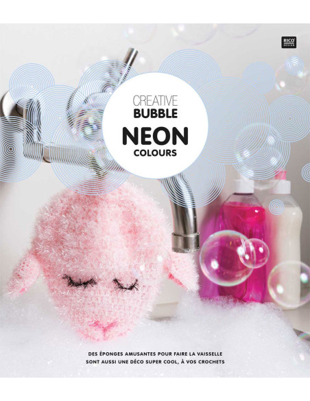 Libro creative bubble colori neon