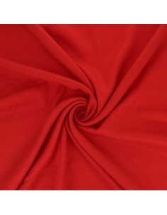 Tessuto gabardine di viscosa - Rosso