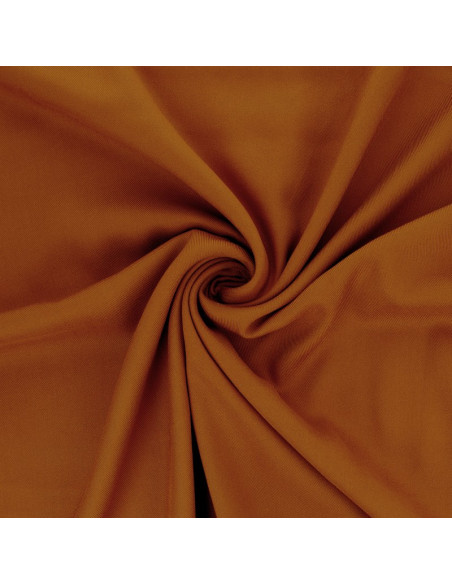 Tessuto gabardine di viscosa - Caramello