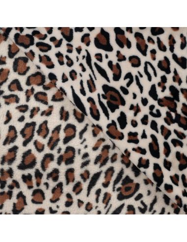 Tessuto coccoloso - Leopardo
