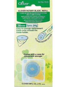 5 lame di ricambio per taglierino Clover - 28 mm