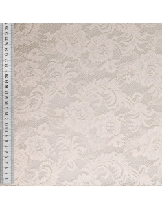 Tessuto pizzo Natasha - Bianco 2