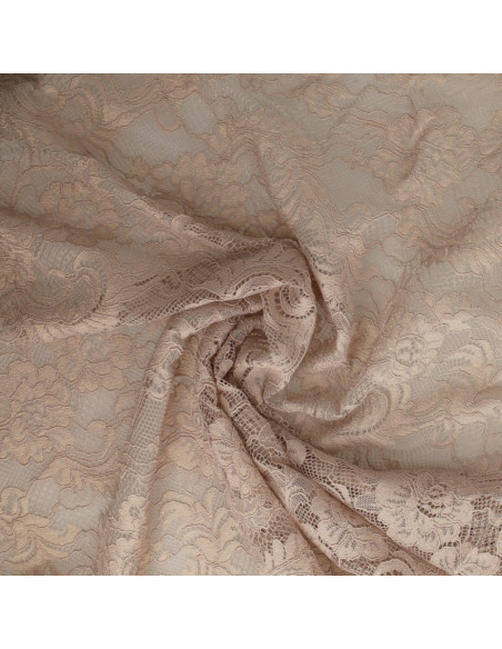 Tessuto pizzo Natasha - Grigio chiaro