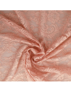 Tessuto pizzo Natasha - Rosa chiaro