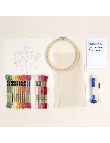 Kit punch needle - Papaveri primaverili