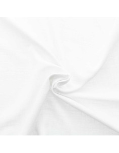 Tessuto lino viscosa - Bianco 2