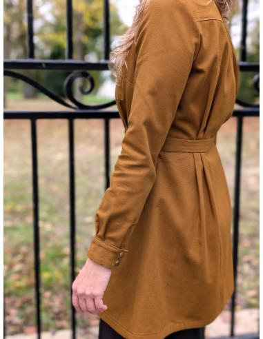Modello di abito camicia Malonne - Anna Rose patterns