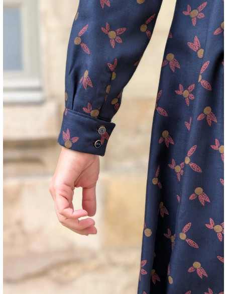 Modello di abito camicia Malonne - Anna Rose patterns