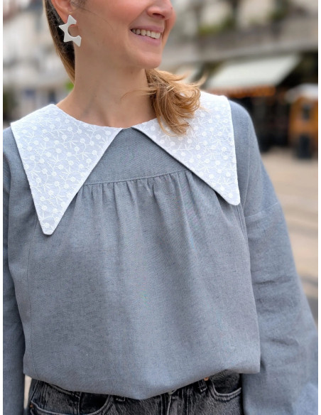 Modello di camicetta Manna - Anna Rose patterns