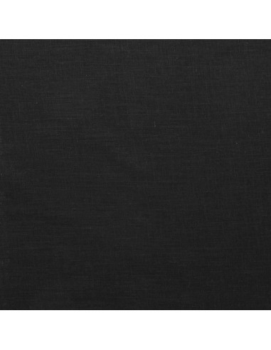 Tessuto lino viscosa - Nero