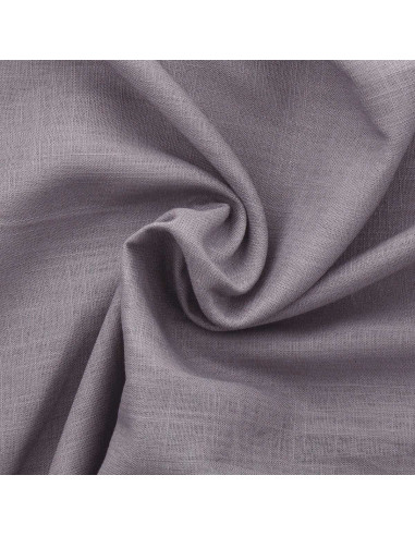 Tessuto lino viscosa - Grigio
