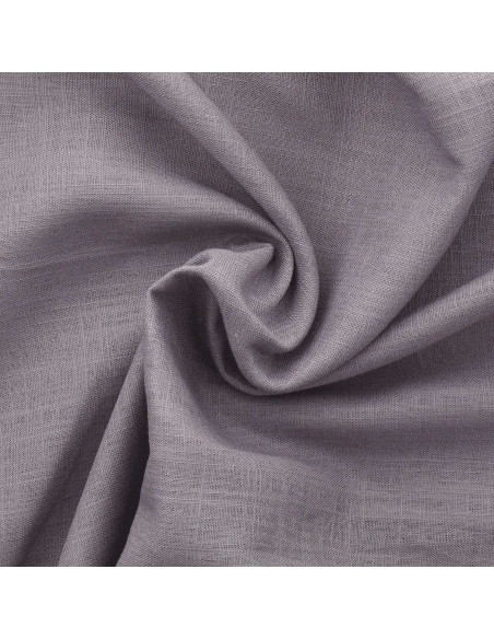 Tessuto lino viscosa - Grigio