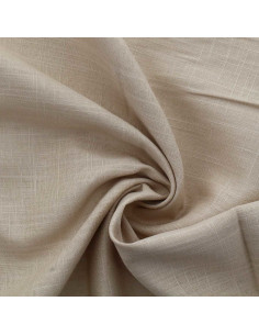 Tessuto lino viscosa - Beige 2