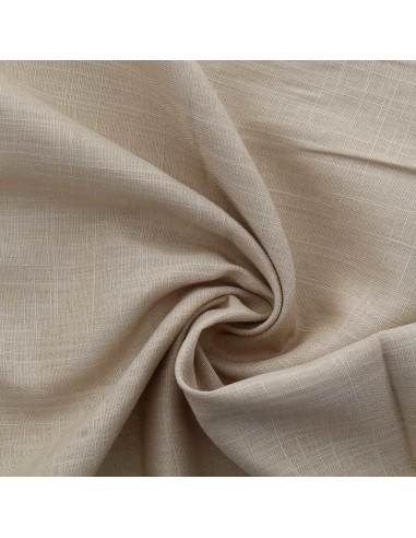 Tessuto lino viscosa - Beige