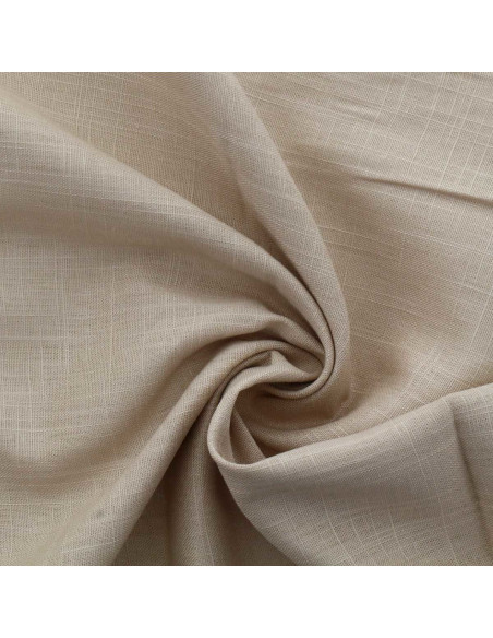 Tessuto lino viscosa - Beige