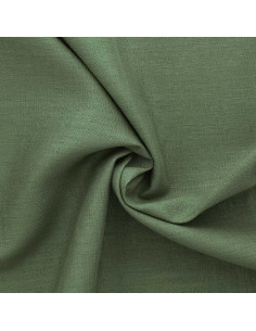 Tessuto lino viscosa - Verde 2