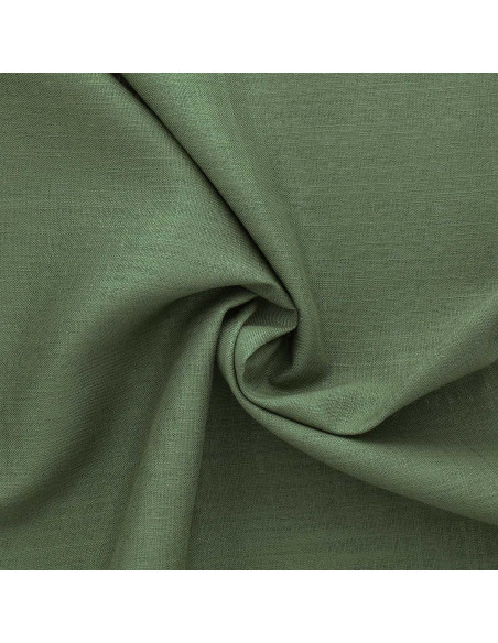 Tessuto lino viscosa - Verde