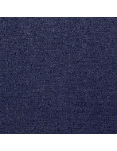 Tessuto lino viscosa - Blu marino