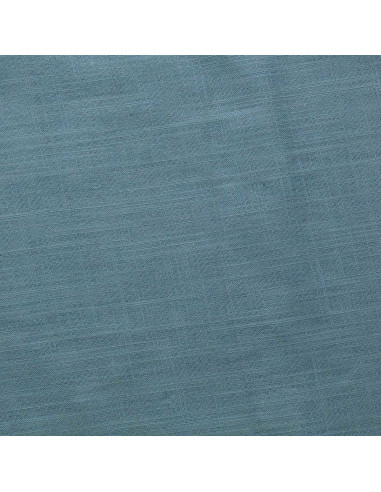 Tessuto lino viscosa - Blu vintage chiaro
