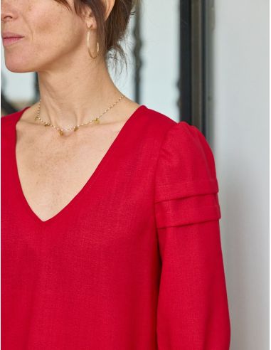 Modello di camicetta Muse - Atelier Scämmit