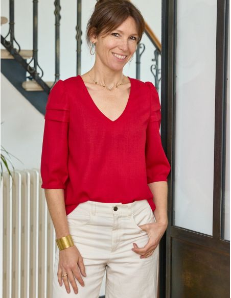 Modello di camicetta Muse - Atelier Scämmit