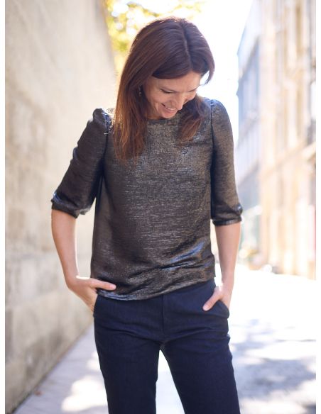Modello di camicetta Muse - Atelier Scämmit