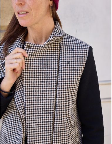 Modello di giacca stile perfecto Electra - Atelier Scämmit