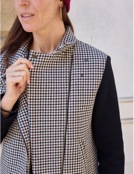 Modello di giacca stile perfecto Electra - Atelier Scämmit