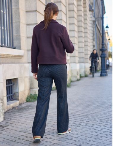 Modello di giacca stile perfecto Electra - Atelier Scämmit