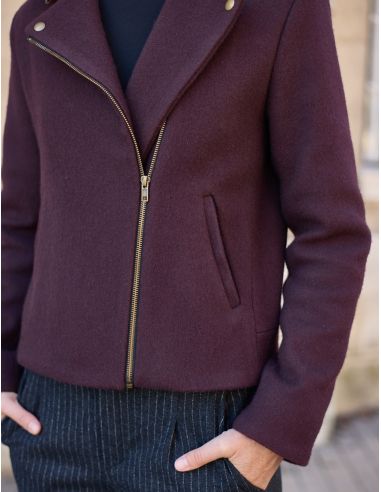 Modello di giacca stile perfecto Electra - Atelier Scämmit