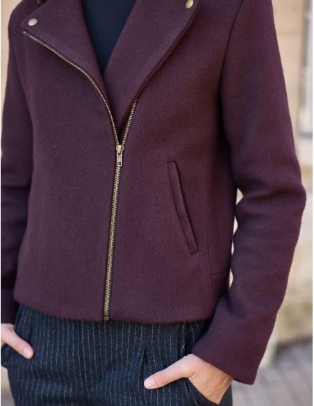Modello di giacca stile perfecto Electra - Atelier Scämmit